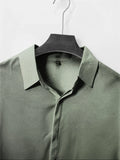 Hemp Lapel Summer Shirt