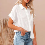 Cotton Linen Summer Shirt