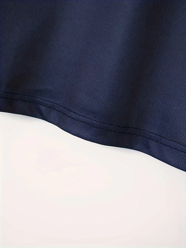 Casual Button Polo Shirt