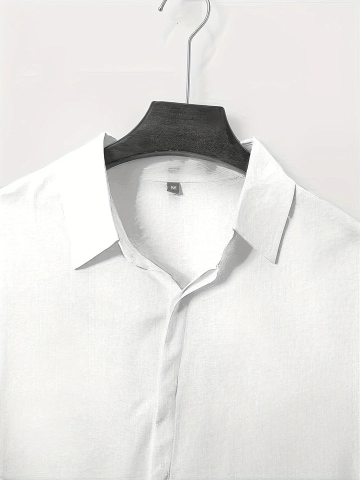 Loose Linen Cotton Shirt