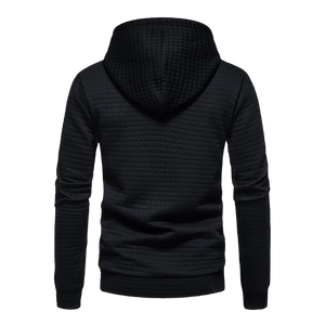 Waffle Pattern Hoodie