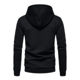 Waffle Pattern Hoodie