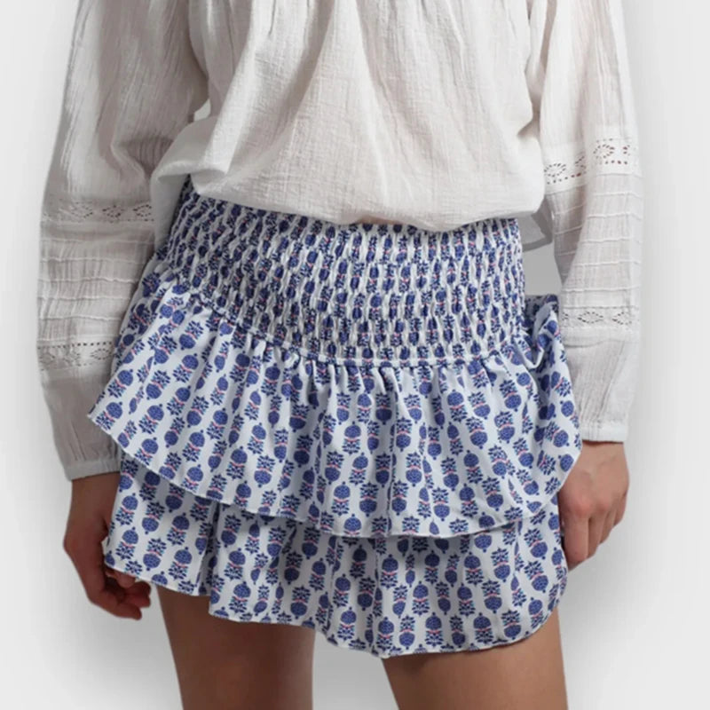 Indie Graphic Mini Skirt