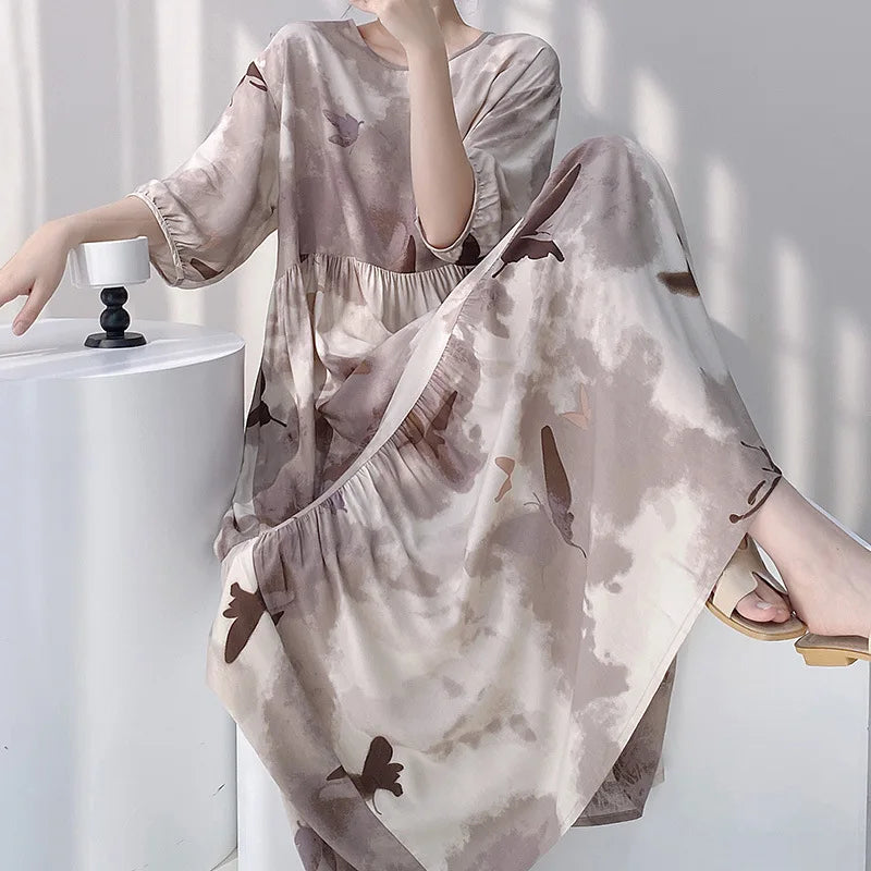 Cotton Floral Nightdress