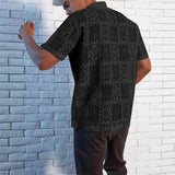 Lace Hollow Button-Down