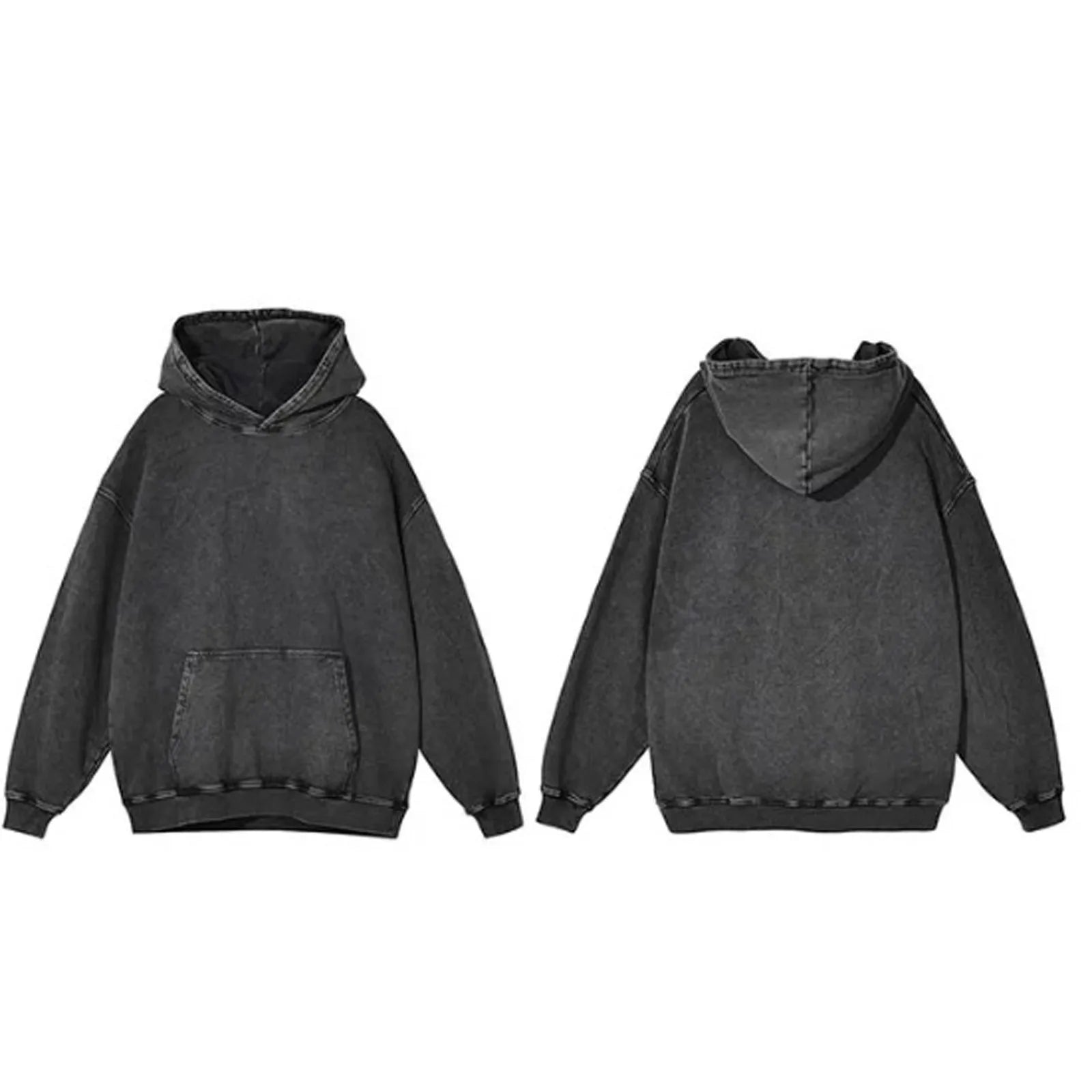 Vintage Grunge Oversized Hoodie