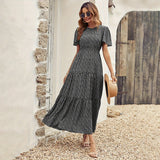 Floral Tiered Midi Dress